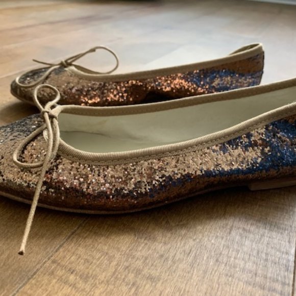 Classic glitter Anniel ballerinas, Size 7 - Picture 1 of 7